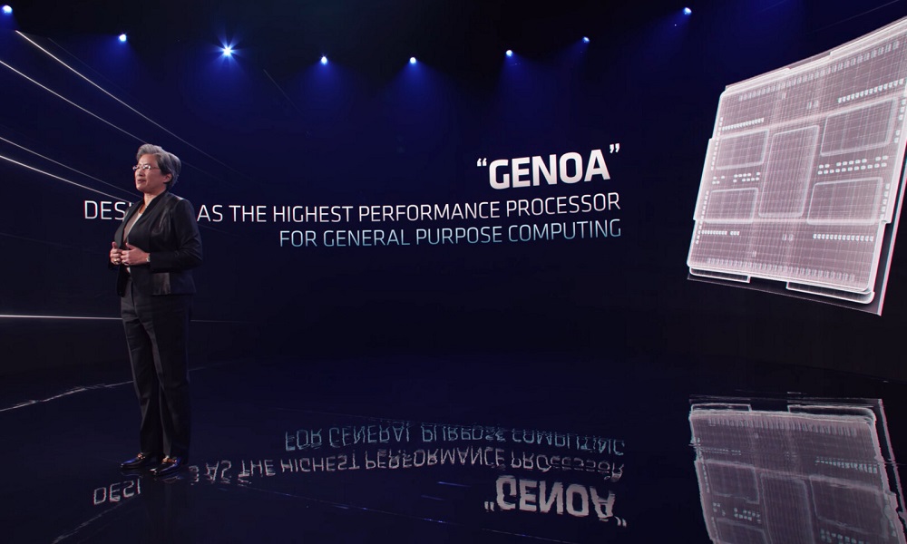 AMD EPYC Genoa soportará hasta 12 TB de memoria DDR5