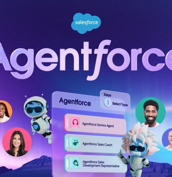 Salesforce Agentforce, agentes de IA autónomos que gestionan tareas de servicio, ventas, marketing y comercio